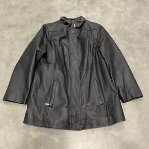 vintage leather jacket